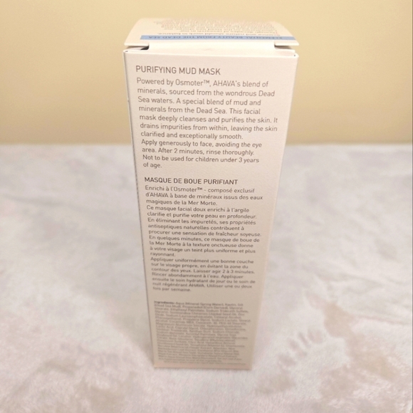 AHAVA Purifying Mud Mask Time to Clear 3.4 oz - Picture 5 of 8